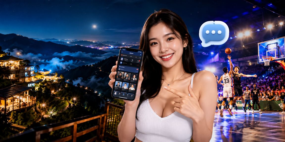 Người chơi xem thông tin cá cược bóng rổ tại vùng núi Sapa
